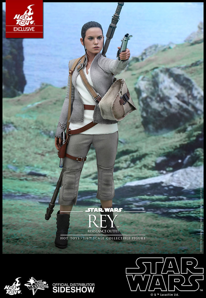 Rey (Resistance Outfit) Exclusive Sixth Scale Figure by Hot Toys
